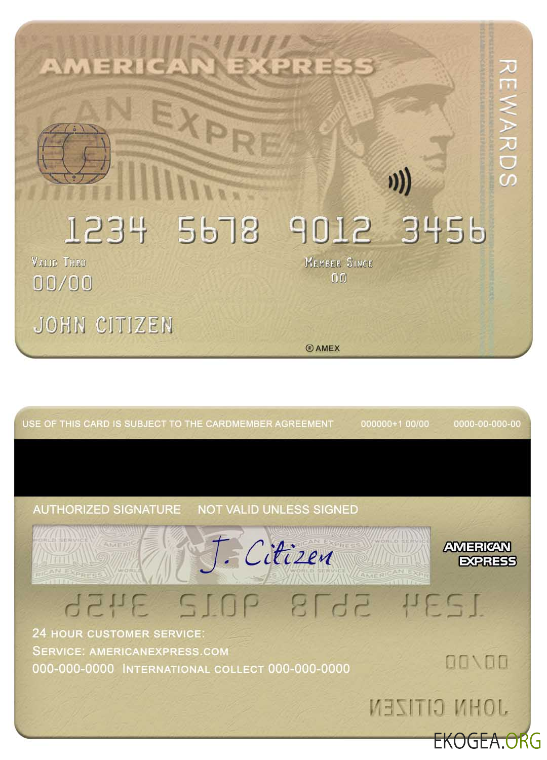 USA Ohio SUTTON Bank Amex Membership Rewards Carte de crédit